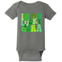 St Patricks Day In My Lucky Era Disco Ball Baby Bodysuit