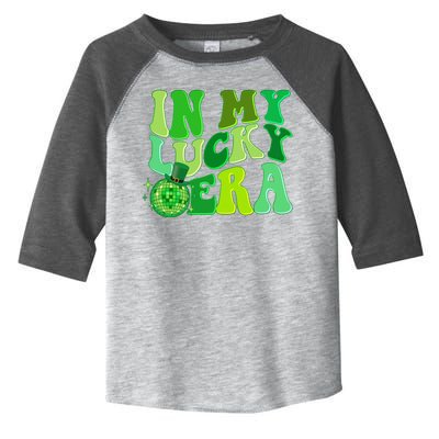 St Patricks Day In My Lucky Era Disco Ball Toddler Fine Jersey T-Shirt