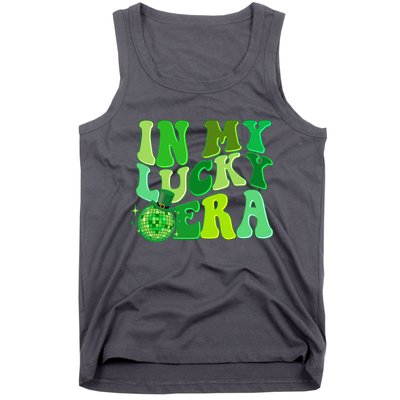 St Patricks Day In My Lucky Era Disco Ball Tank Top