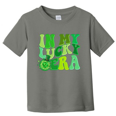 St Patricks Day In My Lucky Era Disco Ball Toddler T-Shirt