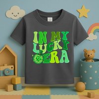 St Patricks Day In My Lucky Era Disco Ball Toddler T-Shirt