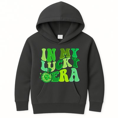 St Patricks Day In My Lucky Era Disco Ball Kids Hoodie