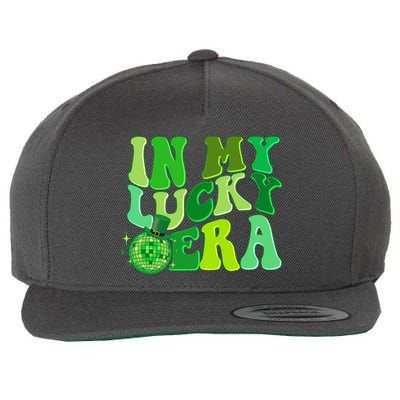 St Patricks Day In My Lucky Era Disco Ball Wool Snapback Cap