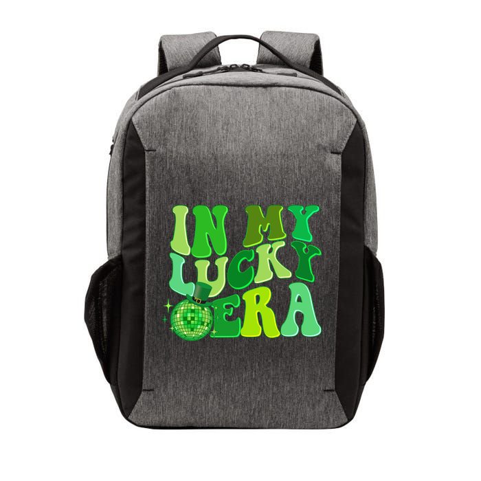 St Patricks Day In My Lucky Era Disco Ball Vector Backpack