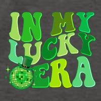 St Patricks Day In My Lucky Era Disco Ball Vector Backpack