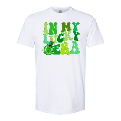 St Patricks Day In My Lucky Era Disco Ball Softstyle® CVC T-Shirt