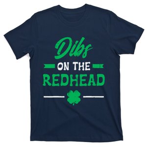 St Patricks Day Dibs Redhead Saint Pattys Paddys T-Shirt