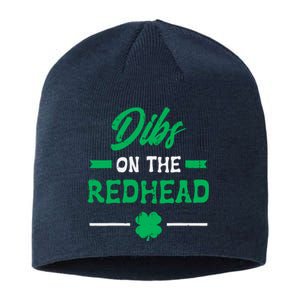 St Patricks Day Dibs Redhead Saint Pattys Paddys Sustainable Beanie