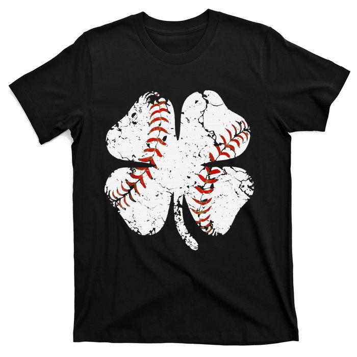 St Patricks Day Shamrock Baseball Saint Paddy's T-Shirt