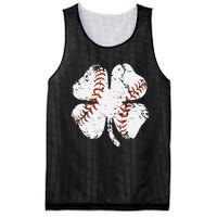 St Patricks Day Shamrock Baseball Saint Paddy's Mesh Reversible Basketball Jersey Tank