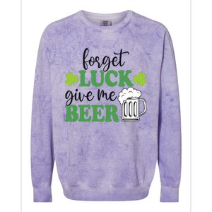 St Patricks Day, Funny St Patricks Day, St Patricks Day Drink Colorblast Crewneck Sweatshirt