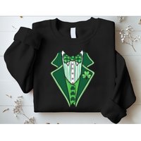 St PatrickS Day Irish Tuxedo Sweatshirt
