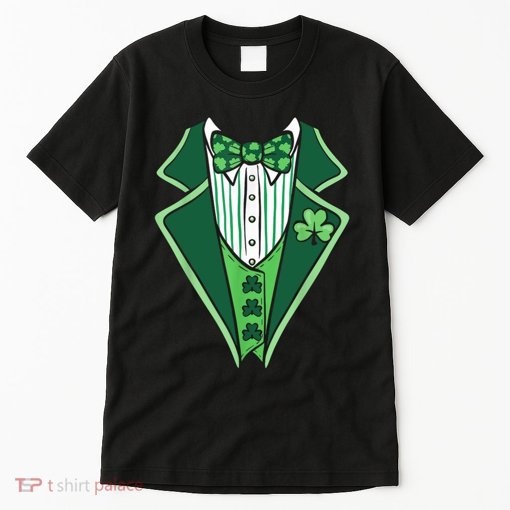 St PatrickS Day Irish Tuxedo Tall T-Shirt