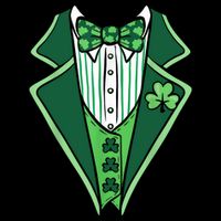 St PatrickS Day Irish Tuxedo Impact Tech Backpack