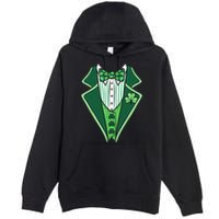 St PatrickS Day Irish Tuxedo Premium Pullover Hoodie