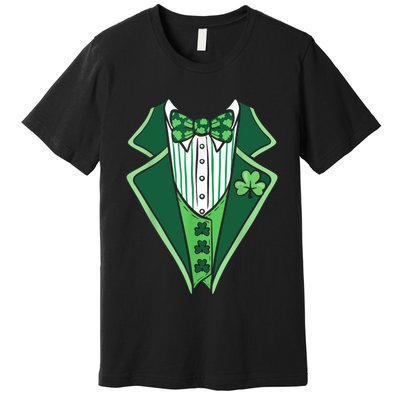 St PatrickS Day Irish Tuxedo Premium T-Shirt