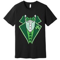 St PatrickS Day Irish Tuxedo Premium T-Shirt