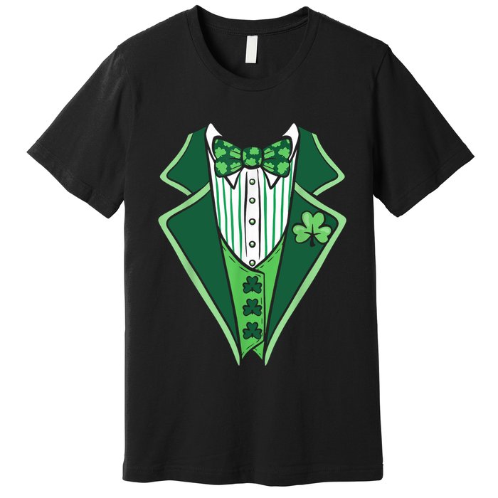 St PatrickS Day Irish Tuxedo Premium T-Shirt