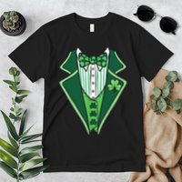 St PatrickS Day Irish Tuxedo Premium T-Shirt