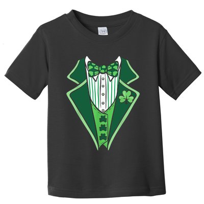 St PatrickS Day Irish Tuxedo Toddler T-Shirt