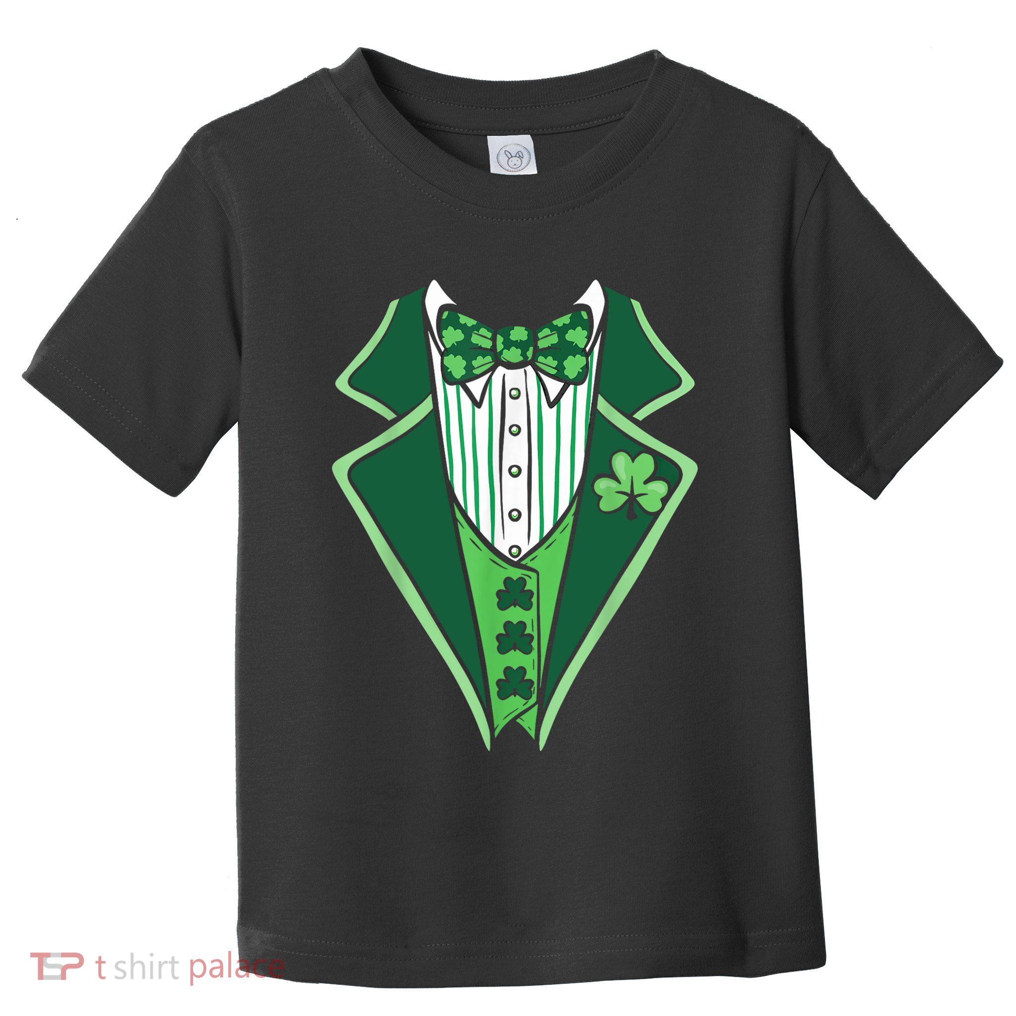 St PatrickS Day Irish Tuxedo Toddler T-Shirt