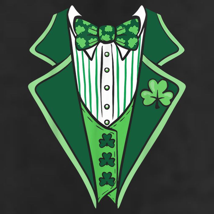 St PatrickS Day Irish Tuxedo Microfiber Hand Towel
