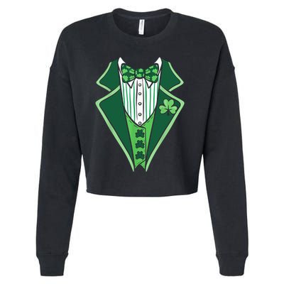 St PatrickS Day Irish Tuxedo Cropped Pullover Crew