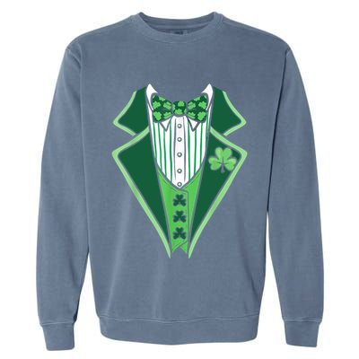 St PatrickS Day Irish Tuxedo Garment-Dyed Sweatshirt
