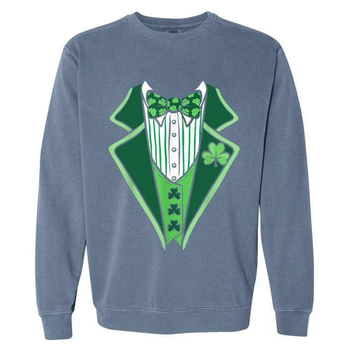 St PatrickS Day Irish Tuxedo Garment-Dyed Sweatshirt