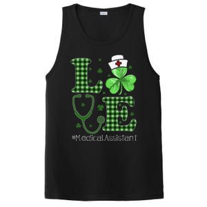 St Patricks Day Nurse And Medical Assistant PosiCharge Competitor Tank