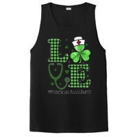 St Patricks Day Nurse And Medical Assistant PosiCharge Competitor Tank