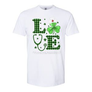 St Patricks Day Nurse And Medical Assistant Softstyle CVC T-Shirt