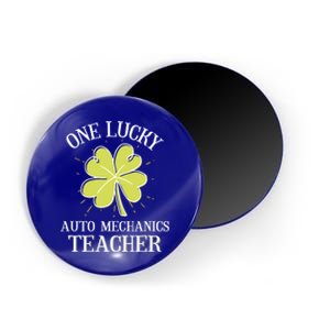 St Patricks Day Meaningful Gift Lucky Auto Mechanics Coach Gift Magnet