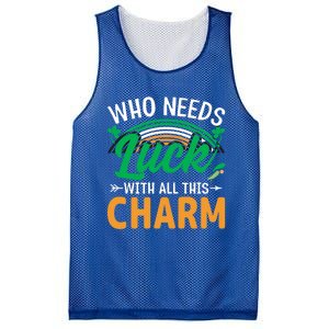 St Patricks Day Funny Gift Mesh Reversible Basketball Jersey Tank