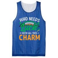 St Patricks Day Funny Gift Mesh Reversible Basketball Jersey Tank