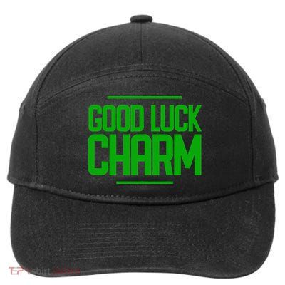 St. Patty Day Saint Patrick's Day Good Luck Charm 7-Panel Snapback Hat