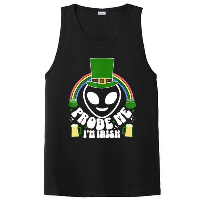 St Paddys Day I'm Irish Funny St Patricks Day Alien PosiCharge Competitor Tank