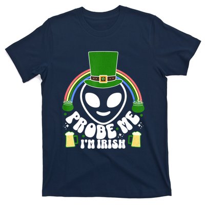 St Paddys Day I'm Irish Funny St Patricks Day Alien T-Shirt