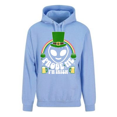 St Paddys Day I'm Irish Funny St Patricks Day Alien Unisex Surf Hoodie