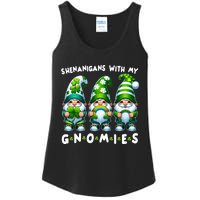 St Patricks Day Shenanigans With My Gnomies Ladies Essential Tank