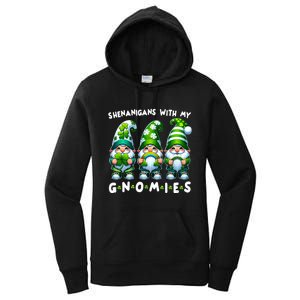 St Patricks Day Shenanigans With My Gnomies Women's Pullover Hoodie