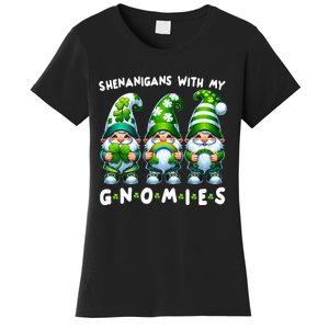 St Patricks Day Shenanigans With My Gnomies Women's T-Shirt