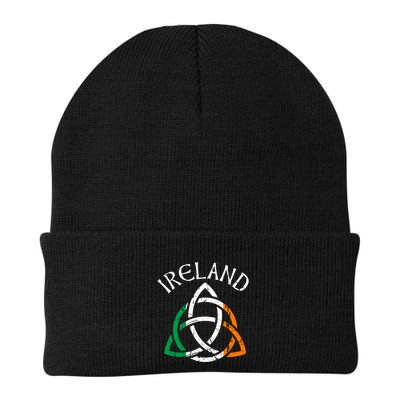 St Patricks Day Adults Celtic Knot Ireland Gift Beanie