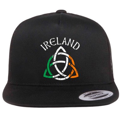 St Patricks Day Adults Celtic Knot Ireland Gift Flatbill Hat