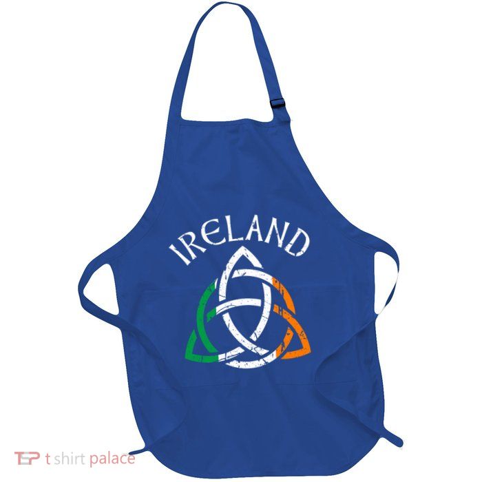 St Patricks Day Adults Celtic Knot Ireland Gift Apron