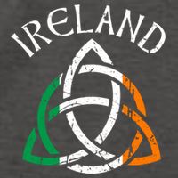 St Patricks Day Adults Celtic Knot Ireland Gift Vector Backpack