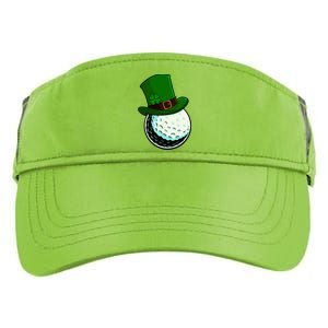 St Patricks Day Golf Lucky Leprechaun Shamrock Clovers Gift Adult Drive Performance Visor