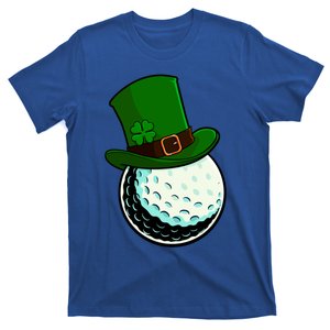 St Patricks Day Golf Lucky Leprechaun Shamrock Clovers Gift T-Shirt