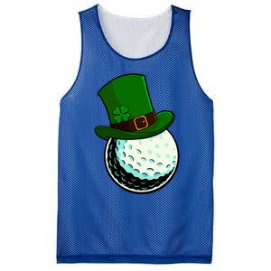 St Patricks Day Golf Lucky Leprechaun Shamrock Clovers Gift Mesh Reversible Basketball Jersey Tank