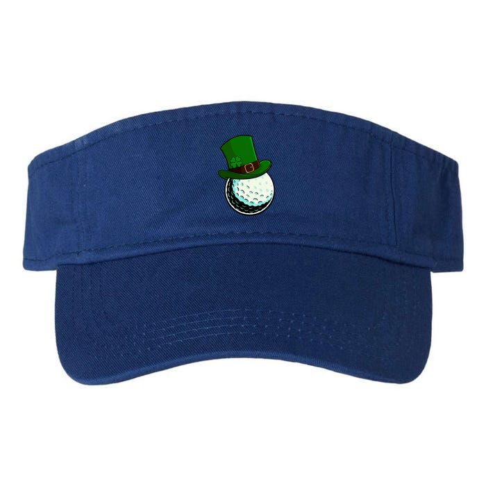 St Patricks Day Golf Lucky Leprechaun Shamrock Clovers Gift Valucap Bio-Washed Visor